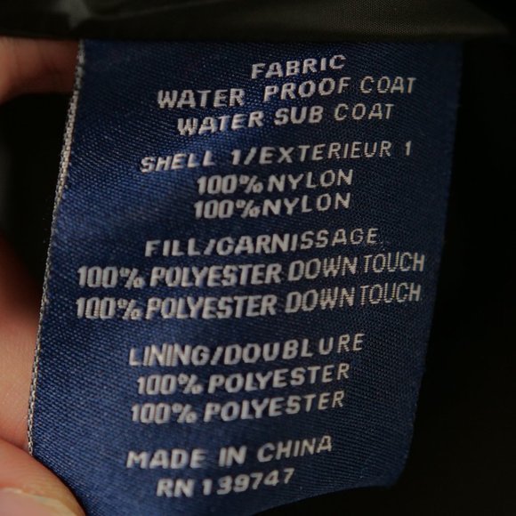 LEONINE Men's Puffer Jacket/Winter Bomber Jacket Black SEE DESCRIPTION FOR SIZE - Picture 6 of 9